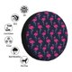thumbnail image 4 of Fotbe Cute Flamingo Funda de Llanta de Repuesto con Estampado, Engrosada, Ajuste Universal para Jeep, Remolque, RV, SUV, Camión-16 inch, 4 of 6