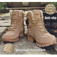 thumbnail image 4 of Mens Orthopedic Support Anti-Puncture Work Boots Waterproof Anti-Sprain Hiking Boots, Hiking Safety Orthopedic Boots for Men, 4 of 7