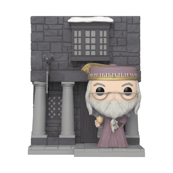 Funko Pop! Deluxe: Harry Potter Hogsmeade - Albus Dumbledore with The Hog's Head Inn Vinyl Figure