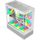 thumbnail image 2 of Gabinete Gamer BALAM RUSH TANK SUPER 9200 TB ATX Media Torre 3 Fan ARGB Cristal Templado Sin Bordes USB-C Blanco blanco, 2 of 4