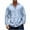 Light Blue, variant on VSSSJ Mens Cotton Linen Hoodie Casual Button Down Long Sleeve Pocket Retro Hooded Shirt Comfortable Relaxed Fit Vacation Shirt Top Navy XL