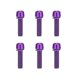 thumbnail image 5 of 6PCS Stainless Steel Bike Stem Bolts Corrosion Resistance M5*18mm Bicycle Riser Screws Not Easy To Rust Titanium-plated, 5 of 5