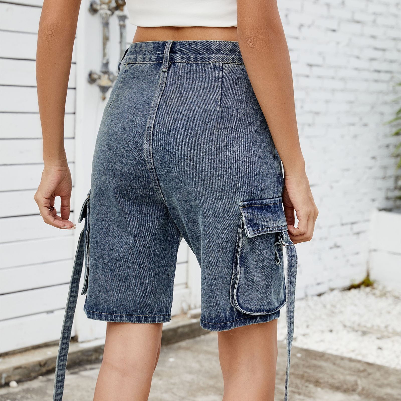 Tranfacy Womens Denim Shorts, Casual and Fashion Spring and Summer