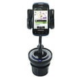 thumbnail image 1 of Unique Auto Cupholder and Suction Windshield Dual Purpose Mounting System for Samsung SCH-R730 - Flexible Holder System Includes Two Mount Options, 1 of 4
