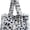 White, variant on Faux Fur Leopard Print Tote Bag, Large Soft Fluffy Plush Shoulder Handbag, Oversized Top Handle Purse for Daily Commute, Shopping & Travel
