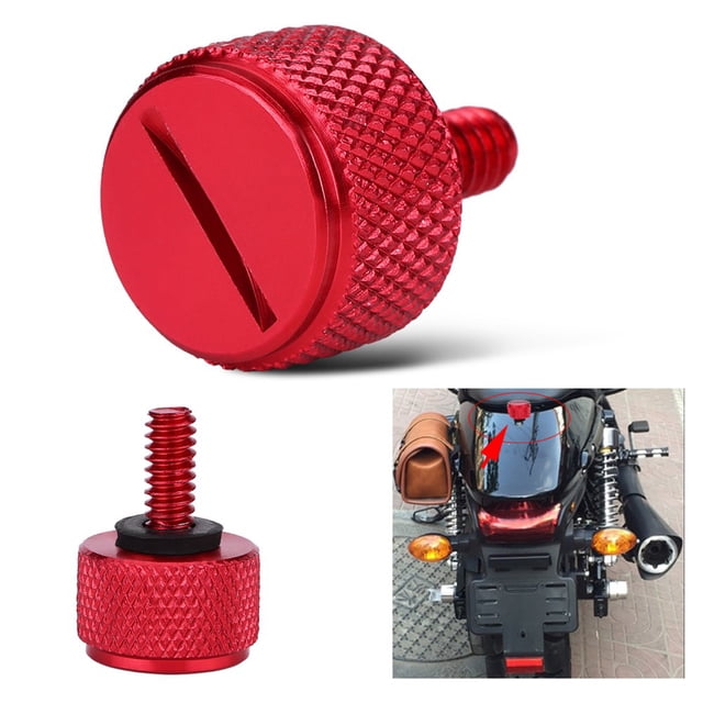 Tornillos de Perno de Asiento de Motocicleta Tornillos de Montaje de Perno de Asiento de Motocicleta Tornillos de Montaje de Asiento de Motocicleta de Aluminio Anodizado 5 ANGGREK Otros