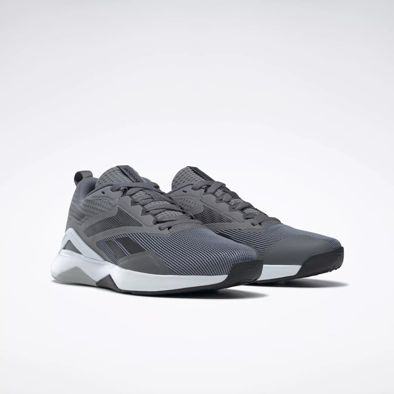 Reebok Nanoflex TR Mens Training Shoes Grey gym shoe Gum Sole GZ0246 Size 13 B+ Reebok NANOFLEX TR GZ0246 grey, pánská sportovní obuv main image 2
