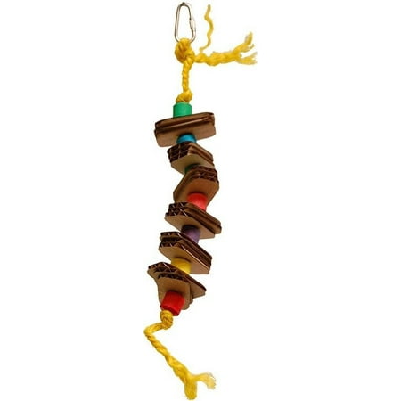 Zoo-Max Slice Shred-X Bird Toy Small 10"L x 2"W (7 Pack)