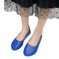 thumbnail image 2 of TOWED22 Chaussures Plates pour Femmes, Chaussures Plates Légères en Maille Douce pour Femmes, Bleu, 2 of 5