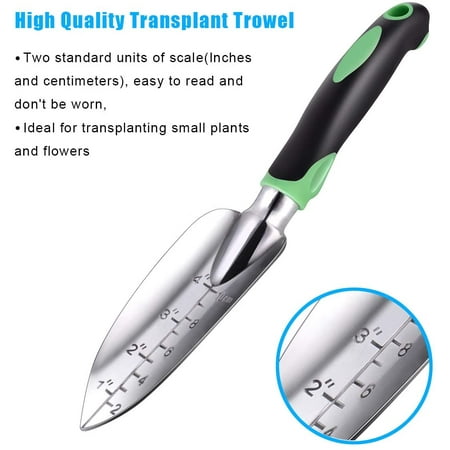 ergonomic trowels shovels rubberized cultivator rake