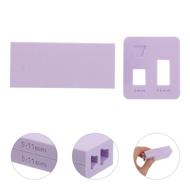 FENGGUIQU 2Ud Para Modelar Arcilla Violeta Resistentes Y Fáciles De Limpiar