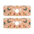 thumbnail image 7 of Yayeee Faucet Mat for Kitchen Sink 14.7" Diatomite Long Splash Guard Pad, Christmas Santa, 2 Pack, 7 of 7