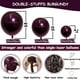 thumbnail image 3 of Globos de ciruela con forma de guirnalda con forma de guirnalda doble, 3 of 7