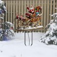 thumbnail image 1 of Decoración navideña con forma de estaca de Papá , adorno novedoso para patio, decoración navideña para patio, suministros para fiestas y jardín., 1 of 8