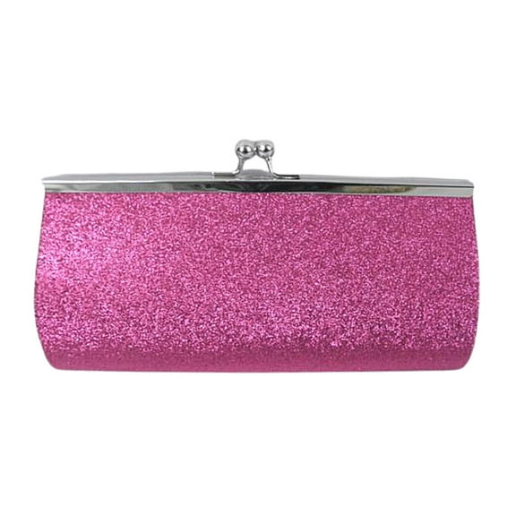 Large Hot Pink Clutch Purse 7.5" x 4.5" (Each)