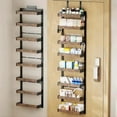 thumbnail image 2 of Danolapsi Over Door Storage,8-Tier Over The Door Organiser With Adjustable Basket Spice Rack Pantry Door Organizer Shelves Back Door Metal Hanging Rack for Pantry Kitchen Storage Room, 2 of 7