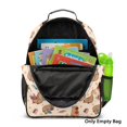 thumbnail image 5 of Jeiento Cute Capybara 13.5 Inch Toddler Backpack for Preschool, Lightweight Kids School Bag for 2-5 Year Old Boys & Girls, with 2 Mesh Side Pockets, 5 of 7