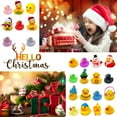 thumbnail image 3 of Advent Calendar 2023 Christmas Ducks, 24 Days Christmas Countdown Calendar Toy, Rubber Ducks Bath Toys Christmas Party Toys for Boys, Girls, Toddlers and Kids, 3 of 8