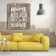 thumbnail image 5 of Cuadros Decorativos 5D DIY diamante pintura mosaico punto de cruz decoración del hogar (LG024 HOME KISSES) Ehuebsd embutido en tela, 5 of 9