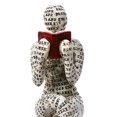 thumbnail image 2 of Resina lectura mujer pulpa estatua abstracto pensador escultura librero ornamento (D) Likrtyny Libre de BPA, 2 of 9