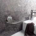 thumbnail image 5 of 2 Pack Suction Cup Soap Dish 304 Stainless Steel Sponge Holder Durable Storage Tray No Drilling,silver, 5 of 5