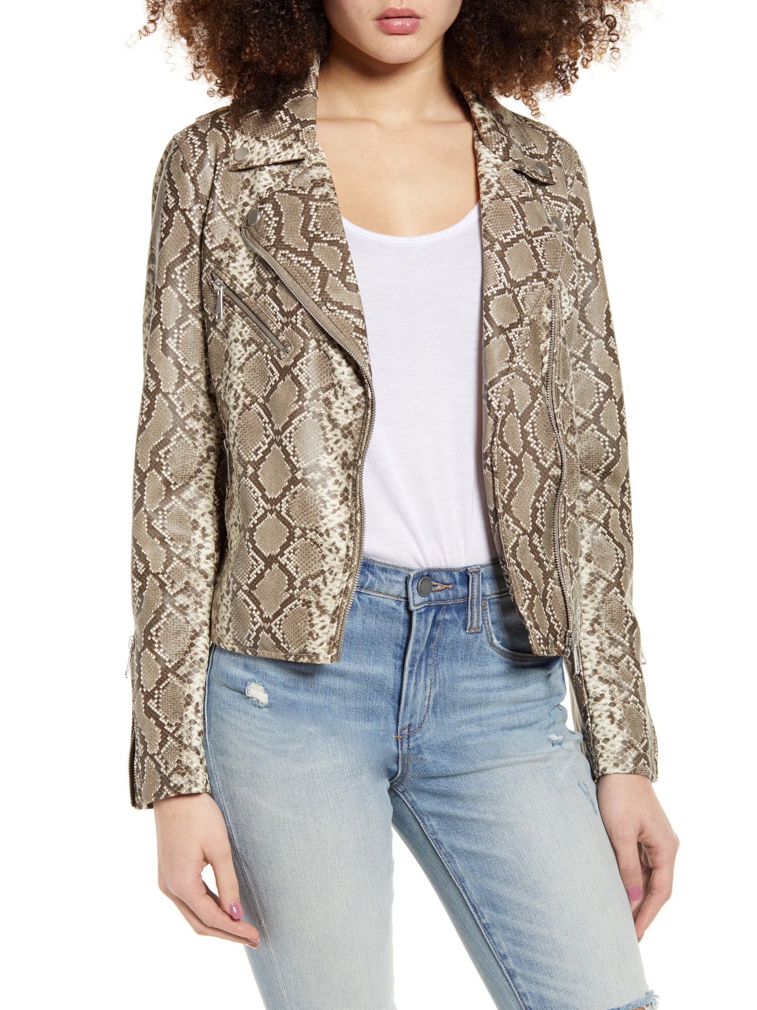 VIGOSS Womens Brown Zippered Animal 