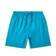thumbnail image 1 of Birdeem Mens Shorts Mens Casual Surfing Solid Color Drawstring Elastic Quick-Dry Beach Shorts, 1 of 9
