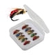 thumbnail image 5 of 10 piezas de cebo de pesca con mosca, cebo de pesca con anzuelos, herramienta de aparejos de pesca de pesca en el mar, cebos artificiales, señuelos de shamjiam Señuelos de pesca con mosca, 5 of 8