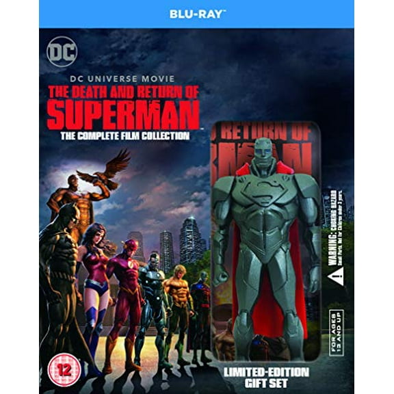 The Death and Return of Superman [Limited Edition With Steel Figurine] [Blu-ray] [2011] [2019] [Region Free]