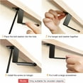 thumbnail image 4 of Amdohai 360° Rotatable Universal Headset Headphone Hanger Hook Holder Under, 4 of 8