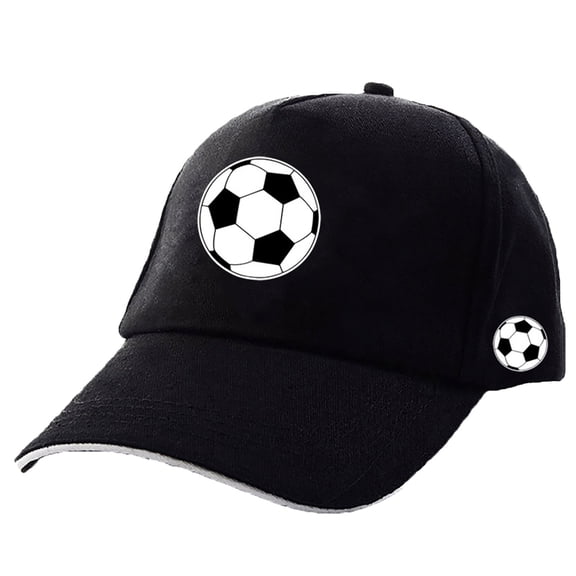kaondbfi Summer Outdoor Travel Essentials Accessories Baseball Caps for Women and Men Baseball Cap Fashion Trend Sun Visor Cap Baseball Football Basketball Ball Pattern Cap
