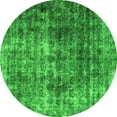 thumbnail image 1 of Ahgly Company Indoor Round Persian Green Bohemian Area Rugs, 4' Round, 1 of 4