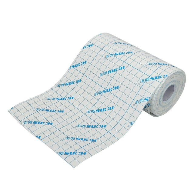 Adhesive Bandage Stretchy Breathable Cuttable Dressing Tape Roll for Wound Post Surgery Care White 20cmx10m / 7.9inx32.8ft