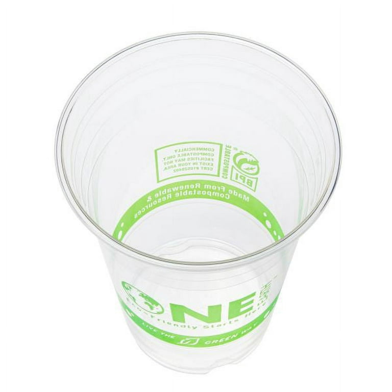 Karat Earth 16oz PLA Eco-Friendly Cups (98mm) - 1,000 ct