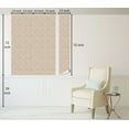 thumbnail image 6 of Ambesonne Stones Peel & Stick Wallpaper for Home, Neutral Irregular Pebbles, 13"x72", Warm Taupe and Eggshell, 6 of 6