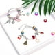 thumbnail image 4 of Pulsera DIY con encanto, cadena de serpiente chapada en plata, kit de fabricación de joyas para niñas Afortunado Sencillez, 4 of 5