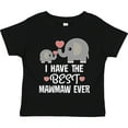 thumbnail image 3 of Inktastic Best Mawmaw Ever Grandchild Boys or Girls Toddler T-Shirt, 3 of 5