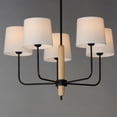 thumbnail image 2 of 11865OFNWD Maxim Lighting Bozeman - 5 Light Chandelier-27.25 Inches Tall and 28.75 Inches Wide, 2 of 5
