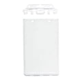 thumbnail image 1 of 50 Clear x ID Badge holder [Model: 1840-6045], 1 of 3