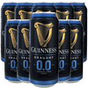 Guinness 0 Zero Non-Alcoholic Draught Stout Beer | 14.9oz Cans | Alcohol-Free Brew