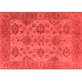 thumbnail image 1 of Ahgly Company Indoor Rectangle Oriental Red Industrial Area Rugs, 2' x 3', 1 of 4