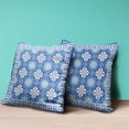 thumbnail image 2 of Amrita Sen Designs CAPL1030BrCDS-ZP-26x26 26 x 26 in. Mandala Floral Tiles Broadcloth Indoor & Outdoor Zippered Pillow - Blue, Pink & Purple, 2 of 4