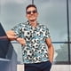 thumbnail image 4 of Fotbe Football Soccer Ball Camiseta Polo de Golf para Hombre con Estampado – Camisa Deportiva Transpirable con Cuello Abotonado-Small, 4 of 6
