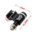thumbnail image 4 of guide de Conduite de Frein Hydraulique pour Bicyclette, Alliage d'Aluminium, Tuyau d'Huile pour Bicyclette, Collier de Serrage Fixe, Conduite, conversion Fixe, 4 of 8