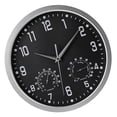 thumbnail image 2 of Reloj colgante de pared de forma forma forma forma con pantalla de temperatura y humedad Estilo03 BLESIY Reloj de pared de temperatura colgante, 2 of 5