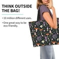 thumbnail image 2 of Easygdp Mushrooms Bolsas Tote para Mujer, Bolsos de Hombro para Viaje, Bolsos de Mano de Gran Capacidad para Compras y Trabajo, 2 of 8