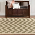 thumbnail image 3 of Linon Home Décor Innovations Area Rug Collection, Green and Tan, 9.5' x 6.5', 3 of 5