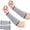 Gray, variant on Gray Cut Resistant Safety Sleeves Topboutique Reusable & Breathable Arm Guards for Cut and Bite Protection, Ideal for Kitchen, Industrial, Gardening, Farming 2 Pack