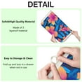 thumbnail image 4 of Botanical Jungle Leaves Drying Pad Heat Resistant Kitchen Mat Quick Dry Foldable Tropical Print Machine Washable, 4 of 5
