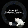 thumbnail image 4 of Bola de juguete interactiva inteligente para gatos, bola rodante automática, juguete de luz par CACAGOO Bola interactiva, 4 of 7